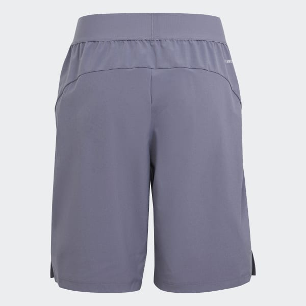 adidas Train Icons AEROREADY Logo Woven Shorts Purple adidas
