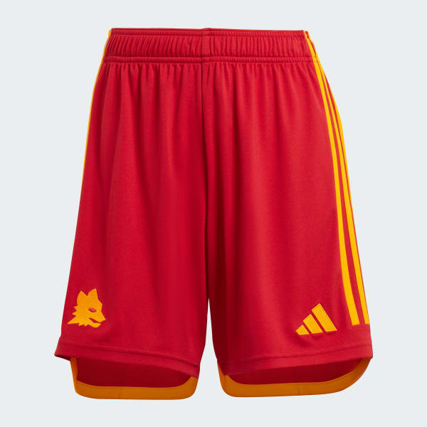 adidas AS Roma 23/24 Home Shorts - Burgundy | adidas Thailand