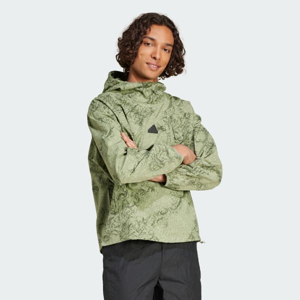 City Escape Woven Hoodie