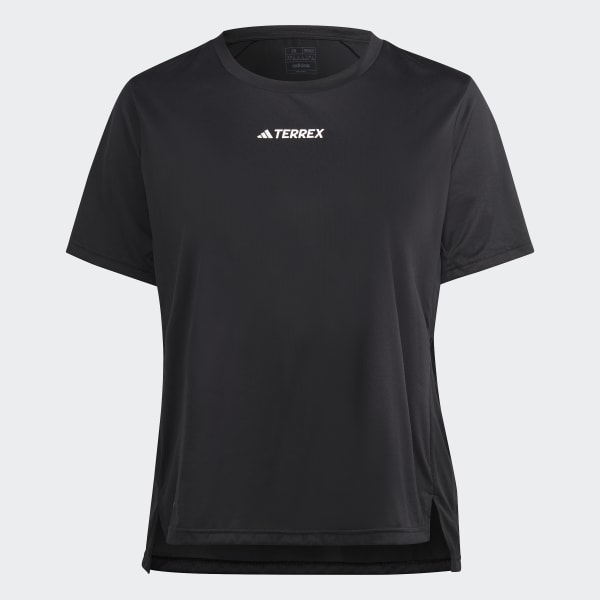 Zwart Terrex Multi T-shirt (Grote Maat)