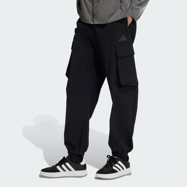 Negro Pantalón cortavientos City Tech