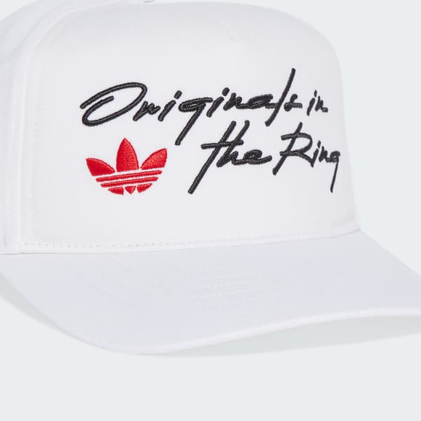 Blanco Gorra Estampada