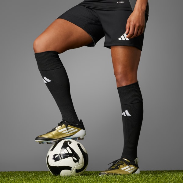 Oro Bota de fútbol Messi F50 Elite césped natural seco