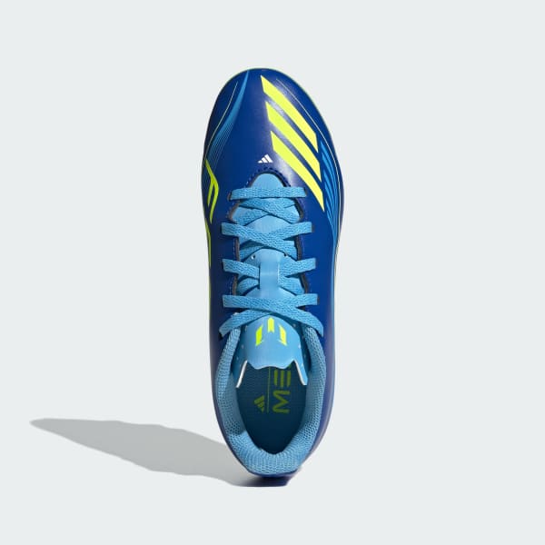 Biru Sepatu F50 Messi League Turf Anak