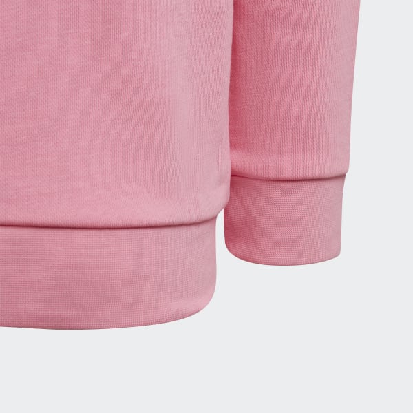 Pink Adicolor Crew sæt