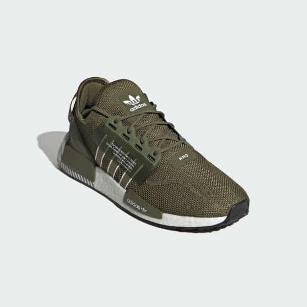 adidas NMD_R1 V2 Shoes - Green | Free Delivery | adidas UK