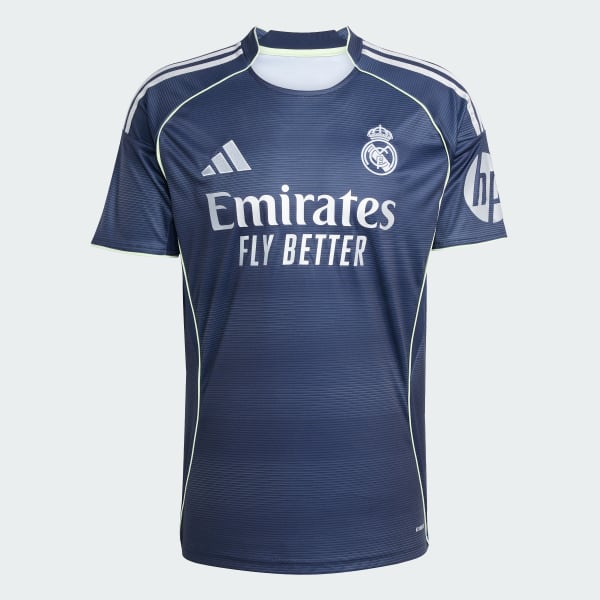 Azul Camiseta segunda equipación Real Madrid 25/26