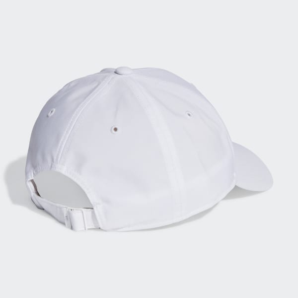 Hvid Metal Badge Lightweight Baseball kasket