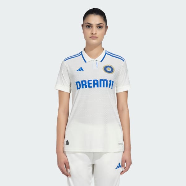 White TEST MATCH CRICKET JERSEY 