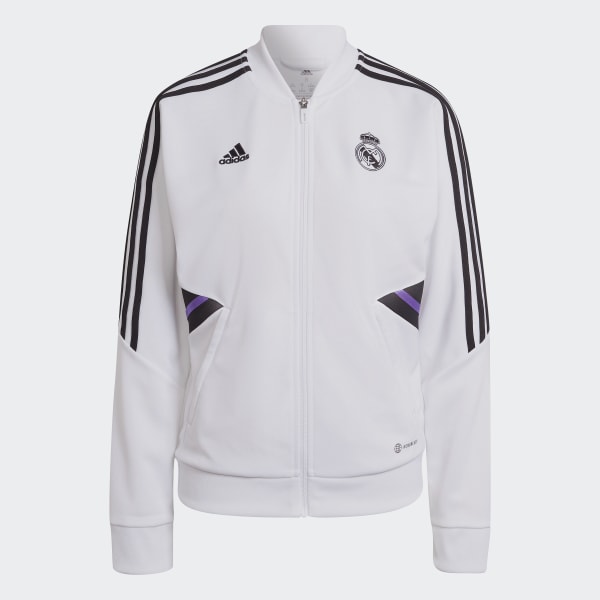Weiss Real Madrid Condivo 22 Trainingsjacke K6887