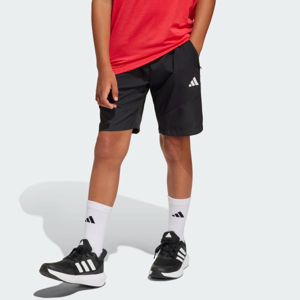 สีดำ กางเกงขาสั้น All Sports Favorite สำหรับเด็ก