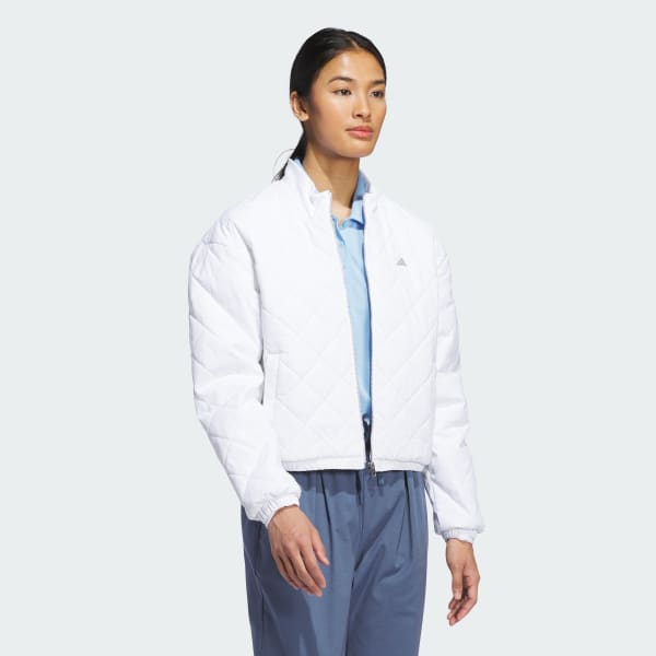 White 고투 퀼티드 재킷