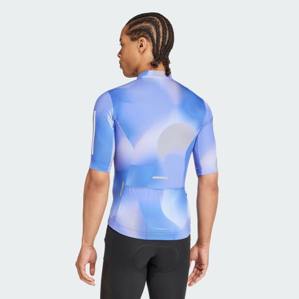 Maillot de cyclisme Tempo 3 STRIPES Nature Art Bleu adidas adidas France