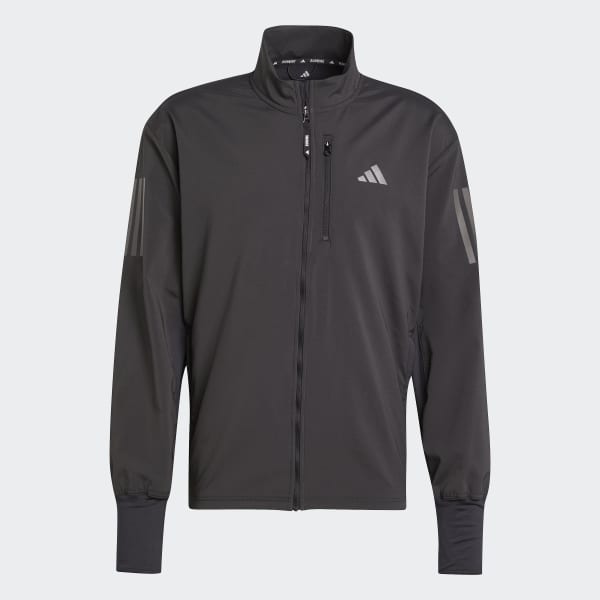 adidas Own The Run Winterized Jacket - Black | Free Shipping with