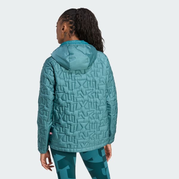 Verde Chaqueta Térmica con Capucha Terrex Xperior PrimaLoft Loose Fill