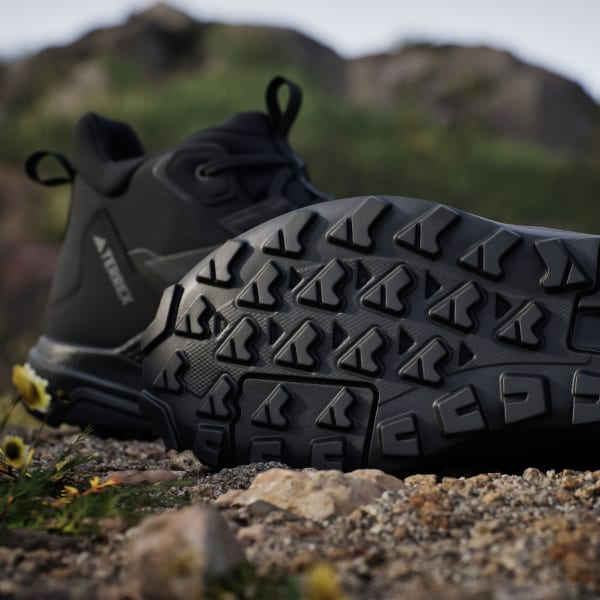 adidas Terrex Anylander Mid Rain.Rdy Hiking Sneakers - Black