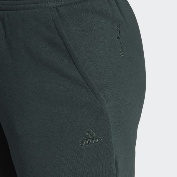 Groen ALL SZN Fleece Tapered Broek V7838