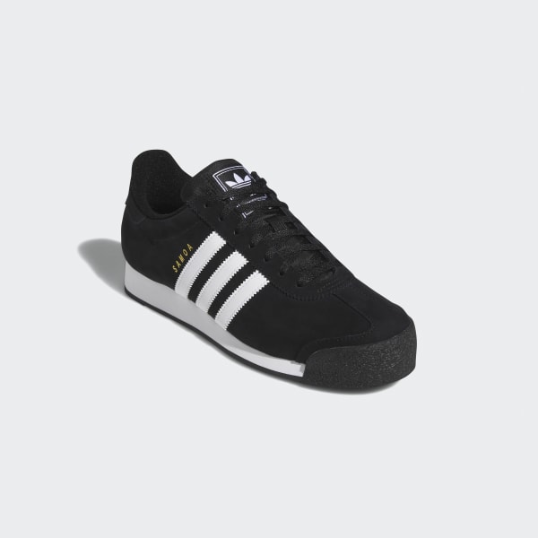 adidas samoa black and white