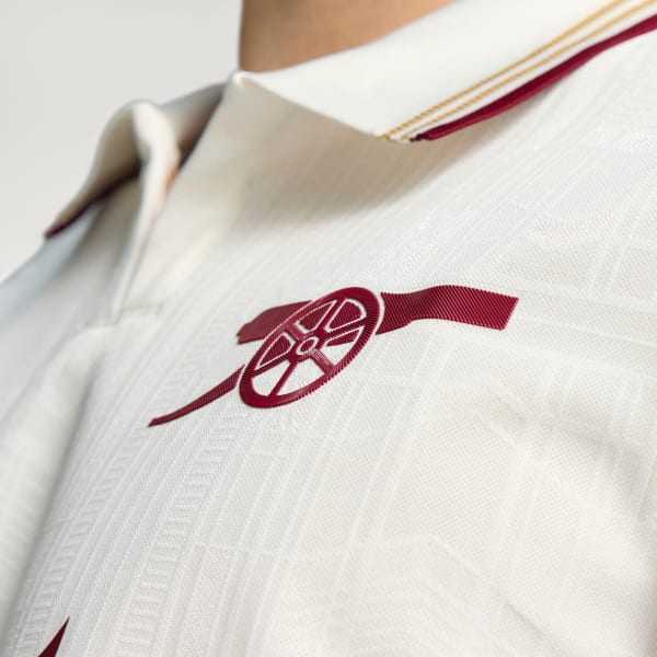 Hvid Arsenal 25/26 Authentic Tredjetrøje