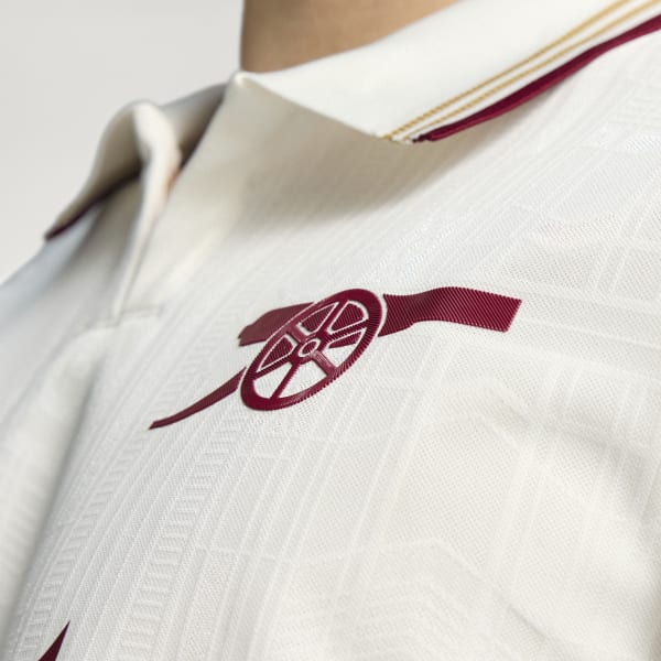adidas Arsenal 25/26 Third Authentic Jersey - White | Free