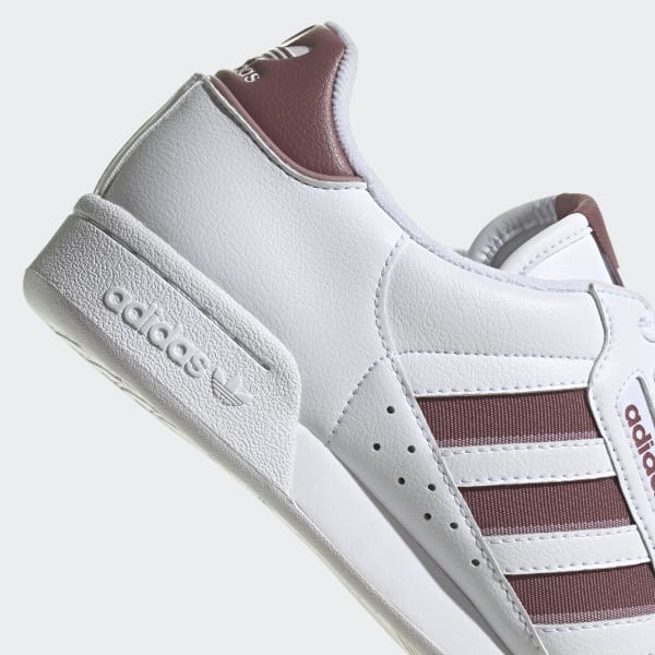 Adidas continental 8 white and red online