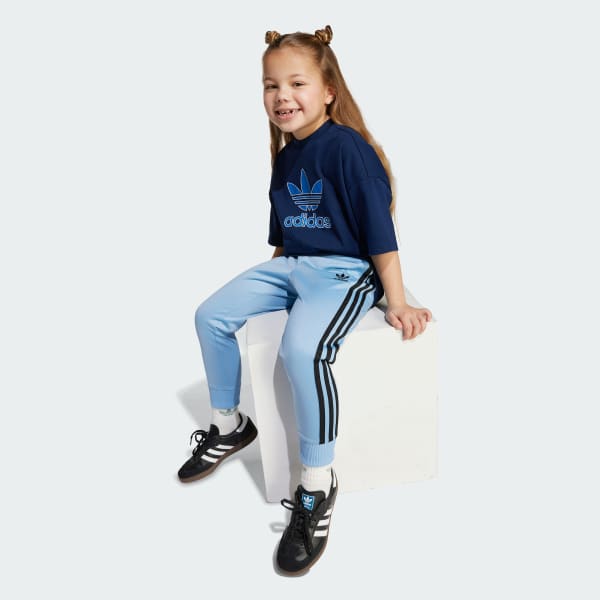 Azul Camiseta Trifolio Kids