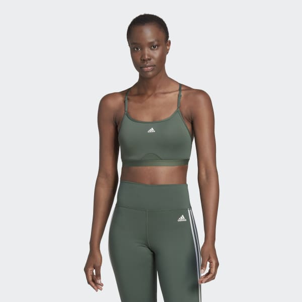 Green Aeroreact Training Light-Support Bra ZG487