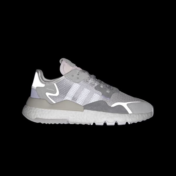 adidas nite jogger grey one crystal white grey two