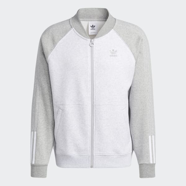 Szary Fleece SST Track Top SU569