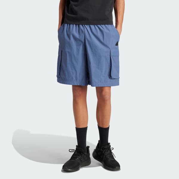 Azul Pantalón corto City Escape Cargo