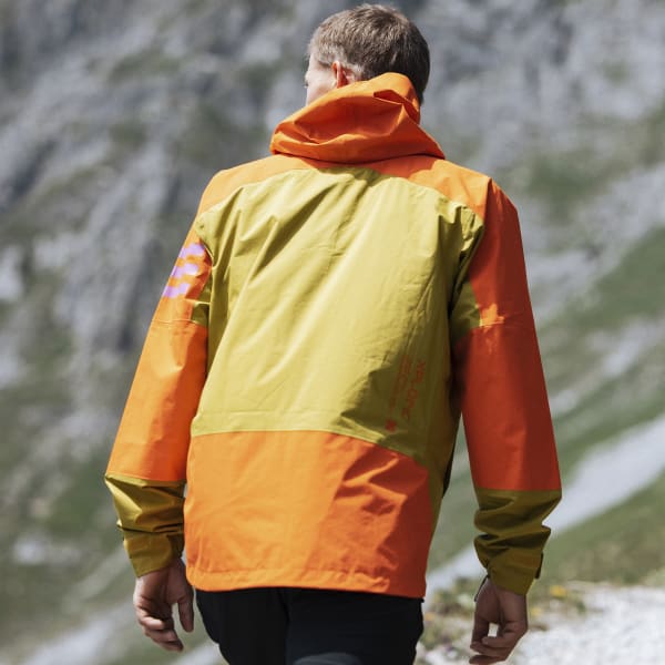 Grun TERREX XPLORIC RAIN.RDY MOUNTAIN WANDERJACKE