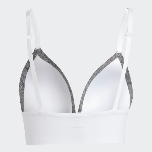 Szary Modern Flex Cotton Triangle Bra HPO31