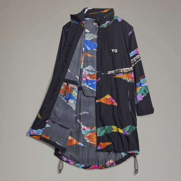 Negro Rompevientos Y-3 Estampado IY192