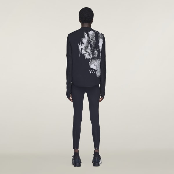 adidas Y-3 Running Engineered Vest - Black | Free Shipping with
