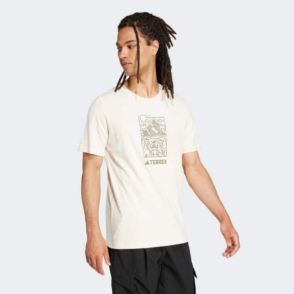 Blanc T-shirt graphique Terrex