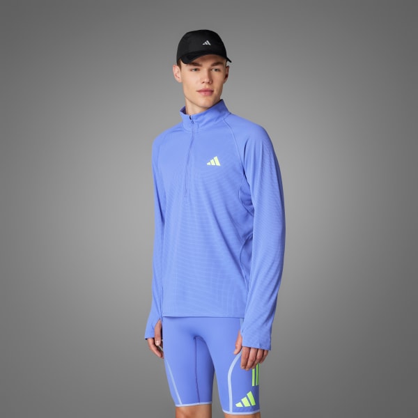 Adizero Running Quarter Zip Long Sleeve Long Sleeve Top