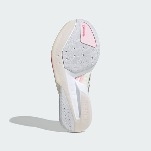 Bianco Adizero Boston 13 Shoes