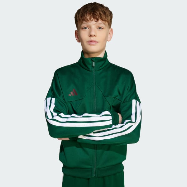 adidas House of Tiro Track Top - Green | Free Shipping with adiClub