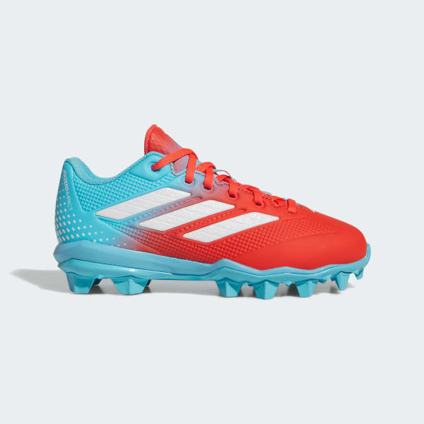 modrá Detské kopačky s pevnými štupľami Adizero Impact 2.0 Candy