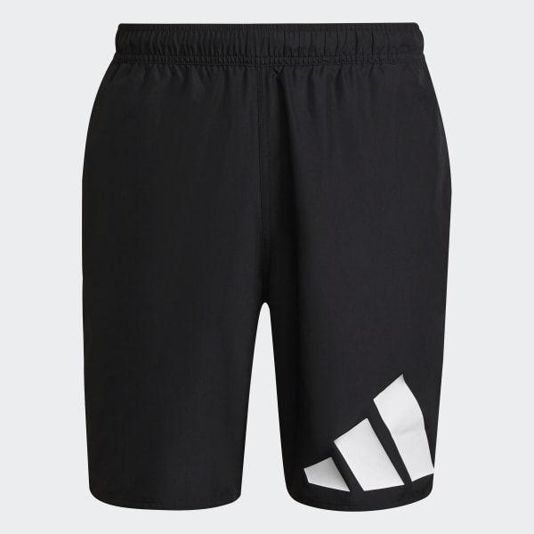 Μαύρο Classic-Length Logo Swim Shorts