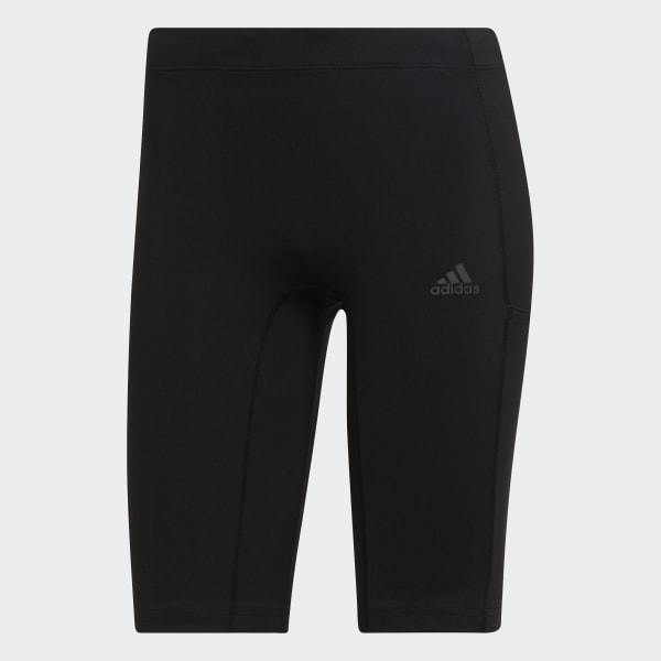 Black FastImpact Running Bike Short Leggings