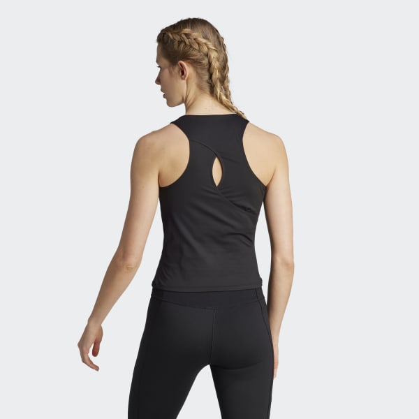 ✧Adidas woman yoga vest sleeveless sport zipper tights sweat-absorbent  quick-drying cloth WA54