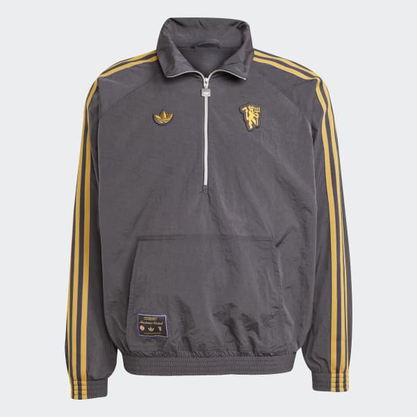 adidas Manchester United Terrace Icons Half-Zip Jacket