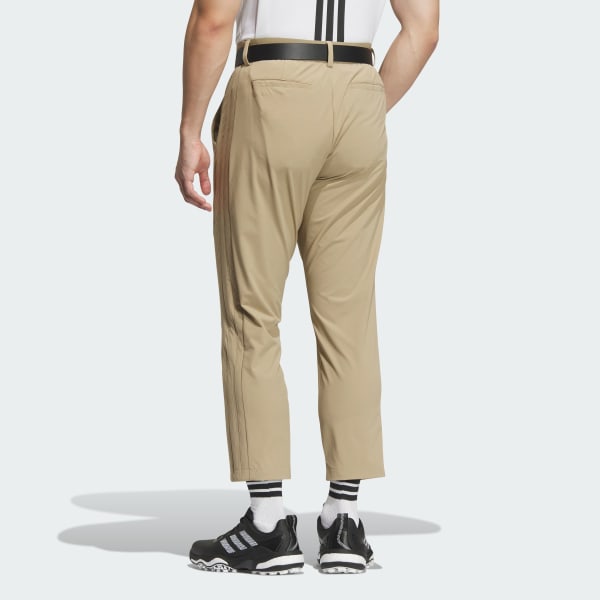 ベージュ 【ゴルフ】EX stretch active スリーストライプス ワイドアンクルパンツ