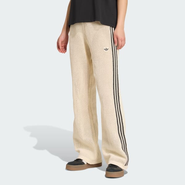 Λευκό Originals Premium Crochet Track Pants