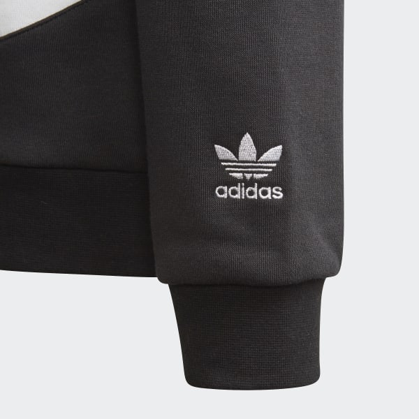 Adidas big trefoil hoodie hotsell