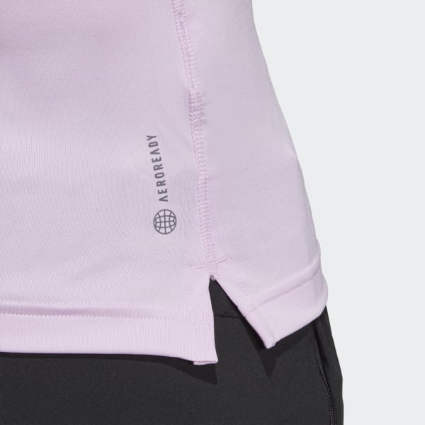 Fioletowy AlphaStrength Tee DMQ40