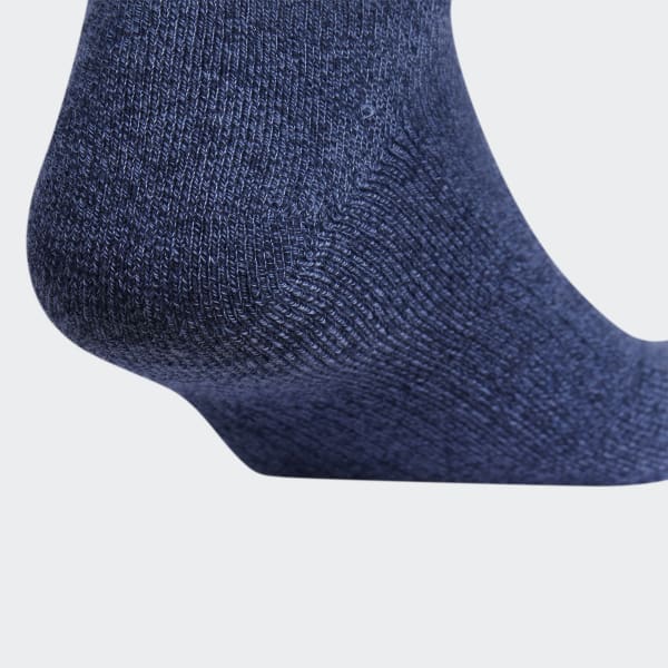 Blue Athletic Cushioned No-Show Socks 6 Pack