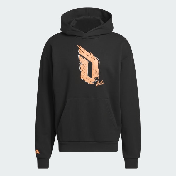 adidas Dame Graphic Hoodie Black adidas Canada