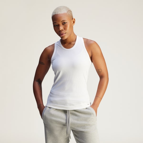 Vit adidas by Stella McCartney Rib Tank Top